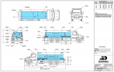 DEV-Peterbilt 548 2 Door Side Control Enclosed Pumper Tanker 59241